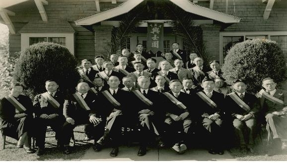 흥사단 옛 본부 앞에서 1937년 12월 26일 찍은 흥사단 제24차 연례대회 모습. /국가보훈처 제공
