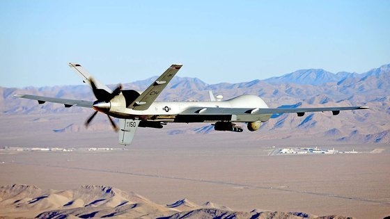 미군 MQ-9 무인기. EPA=연합뉴스.