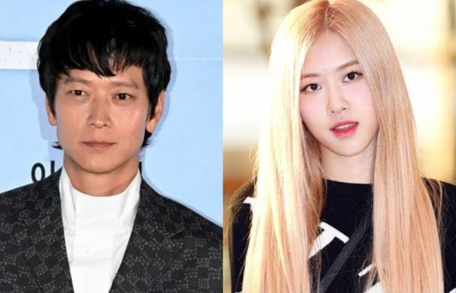 열애설이 퍼진 배우 강동원(왼쪽)과 그룹 블랙핑크 로제.
