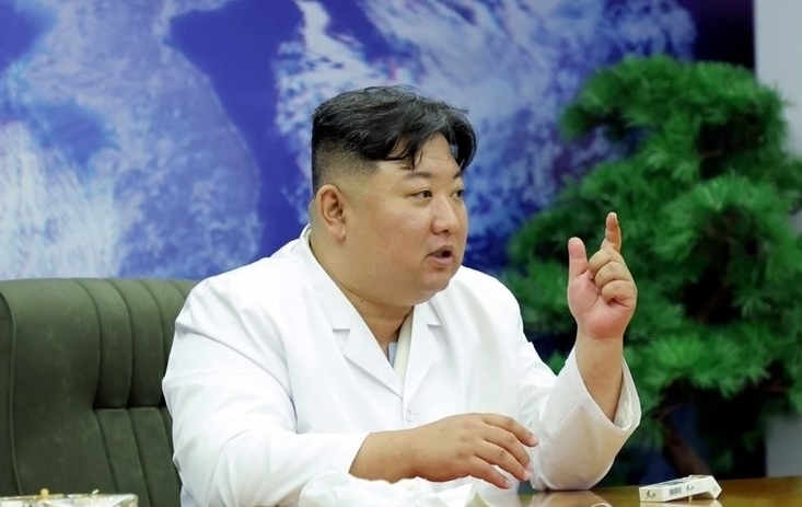 <strong>북한 김정은 국무위원장.</strong>
