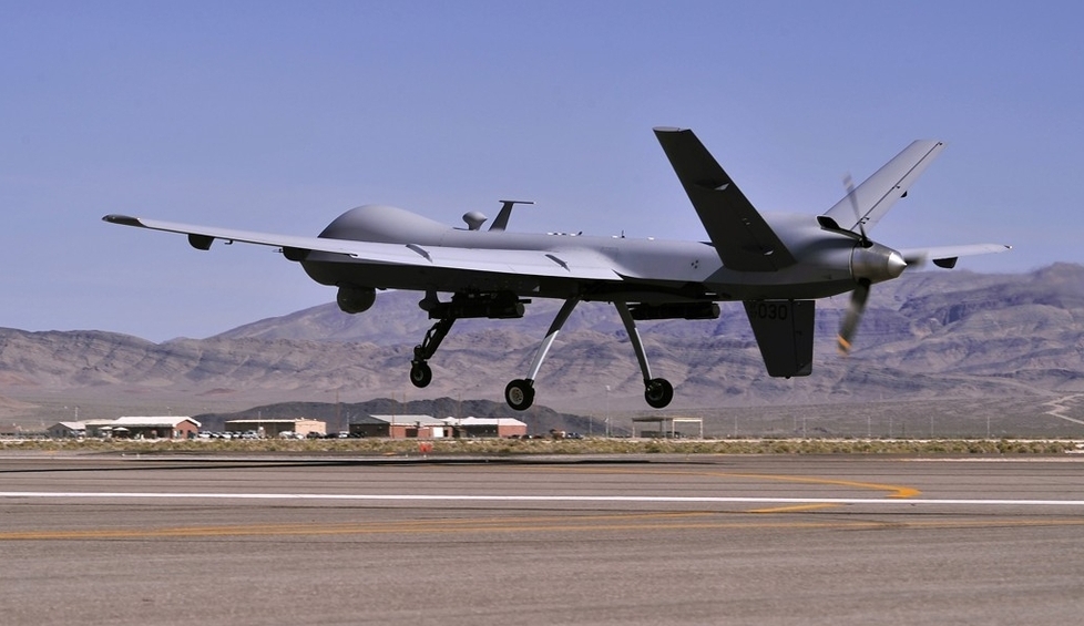 <strong>미 공군 무인기(드론) MQ-9 리퍼 /연합뉴스</strong>