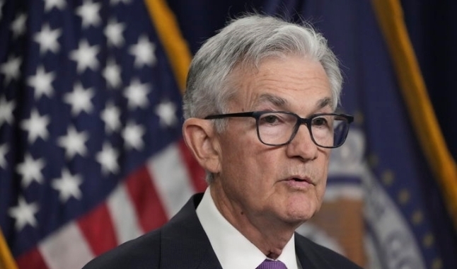 <em>제롬 파월 연방준비제도(Fed·연준) 의장이 지난 20일 연방공개시장위원회(FOMC) 회의를 마친 뒤 기자회견 하고 있는 모습이다./연합뉴스</em>