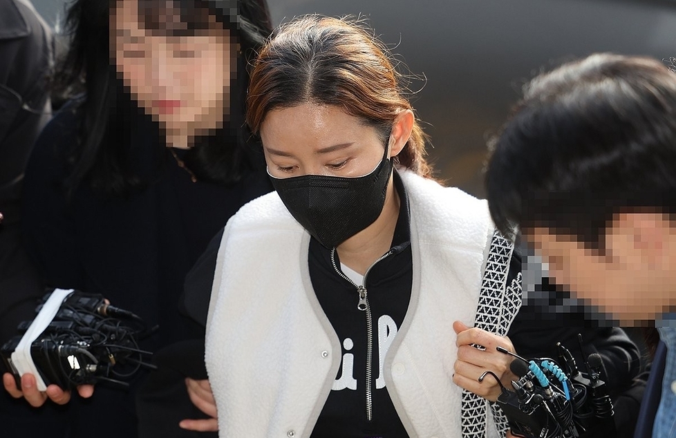 남현희, 경찰 재출석/연합뉴스