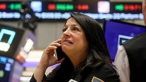 <em>뉴욕증권거래소(NYSE)의 트레이더/연합뉴스</em>