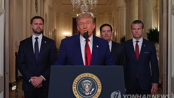 이-이란, 트럼프 중재로 전격 휴전 합의…"휴전발효·24시간후 종전"