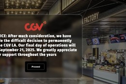 LA한인타운 'CGV' 영화관 문닫고...남가주 철수