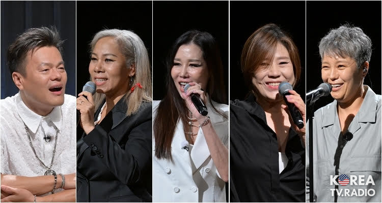 신 예능 '골든걸스' 인순이-박미경-신효범-이은미, 박진영과 ‘4인조 여성그룹’으로 뭉쳤다
